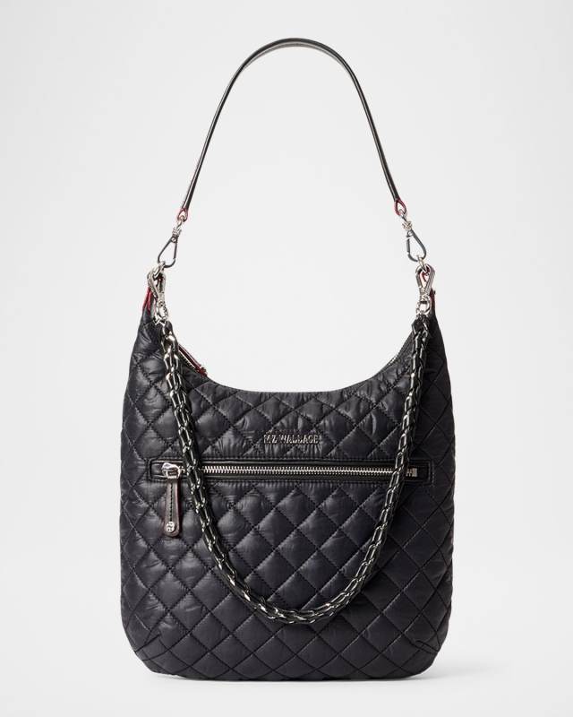 Crosby Sienna Quilted Hobo Bag